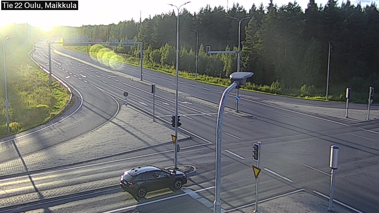 Kelikamerat Kuva Tie 22 Oulu Maikkula, Oulu, Pohjois-Pohjanmaa