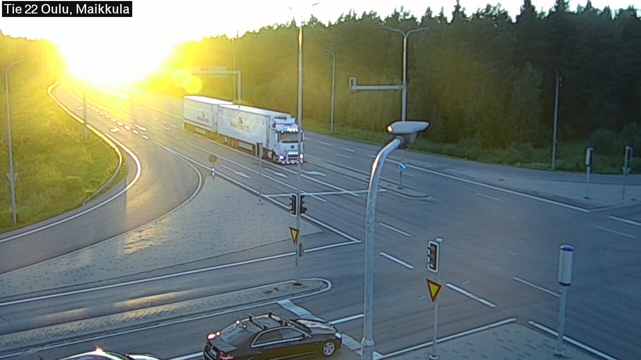 Kelikamerat Kuva Tie 22 Oulu Maikkula, Oulu, Pohjois-Pohjanmaa