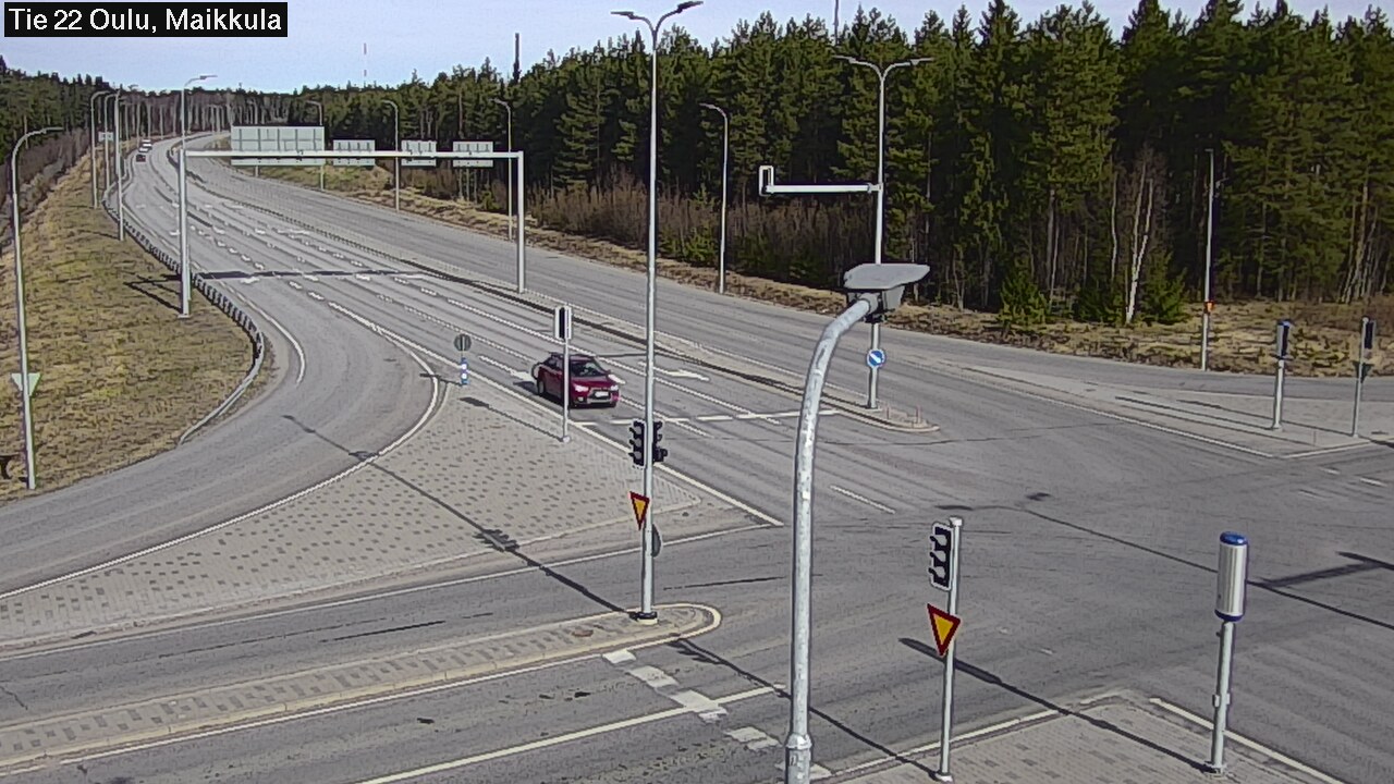 Kelikamerat Kuva Tie 22 Oulu Maikkula, Oulu, Pohjois-Pohjanmaa