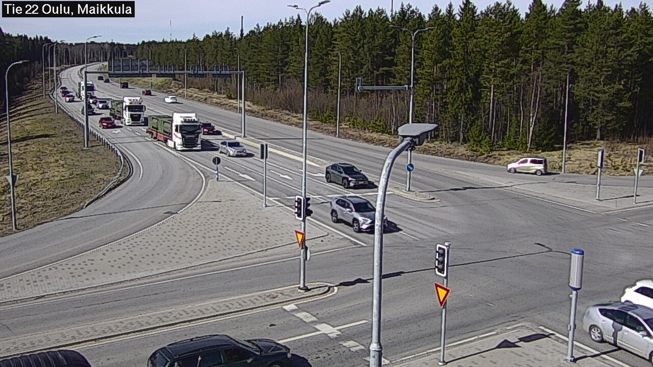 Kelikamerat Kuva Tie 22 Oulu Maikkula, Oulu, Pohjois-Pohjanmaa