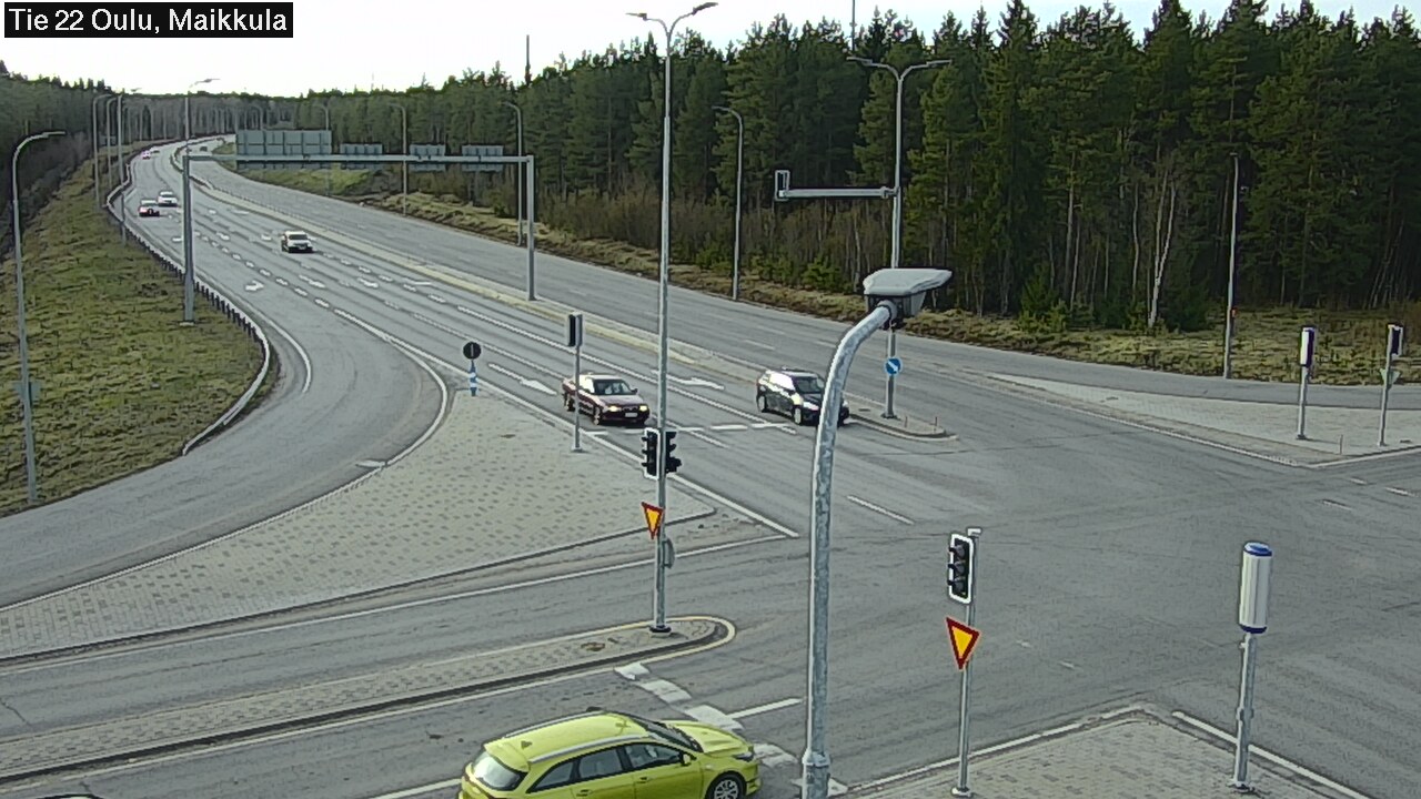Kelikamerat Kuva Tie 22 Oulu Maikkula, Oulu, Pohjois-Pohjanmaa