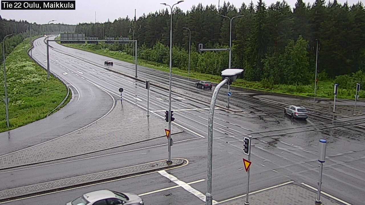 Weather Camera Image Road 22 Oulu Maikkula, Oulu, Pohjois-Pohjanmaa