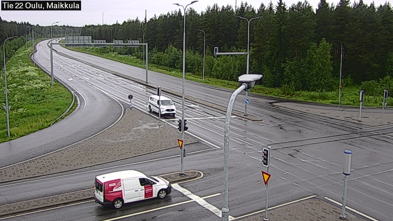 Weather Camera Image Road 22 Oulu Maikkula, Oulu, Pohjois-Pohjanmaa