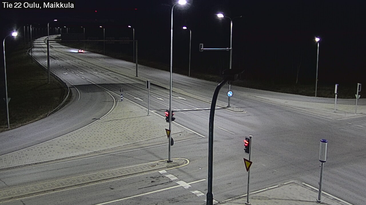 Weather Camera Image Road 22 Oulu Maikkula, Oulu, Pohjois-Pohjanmaa