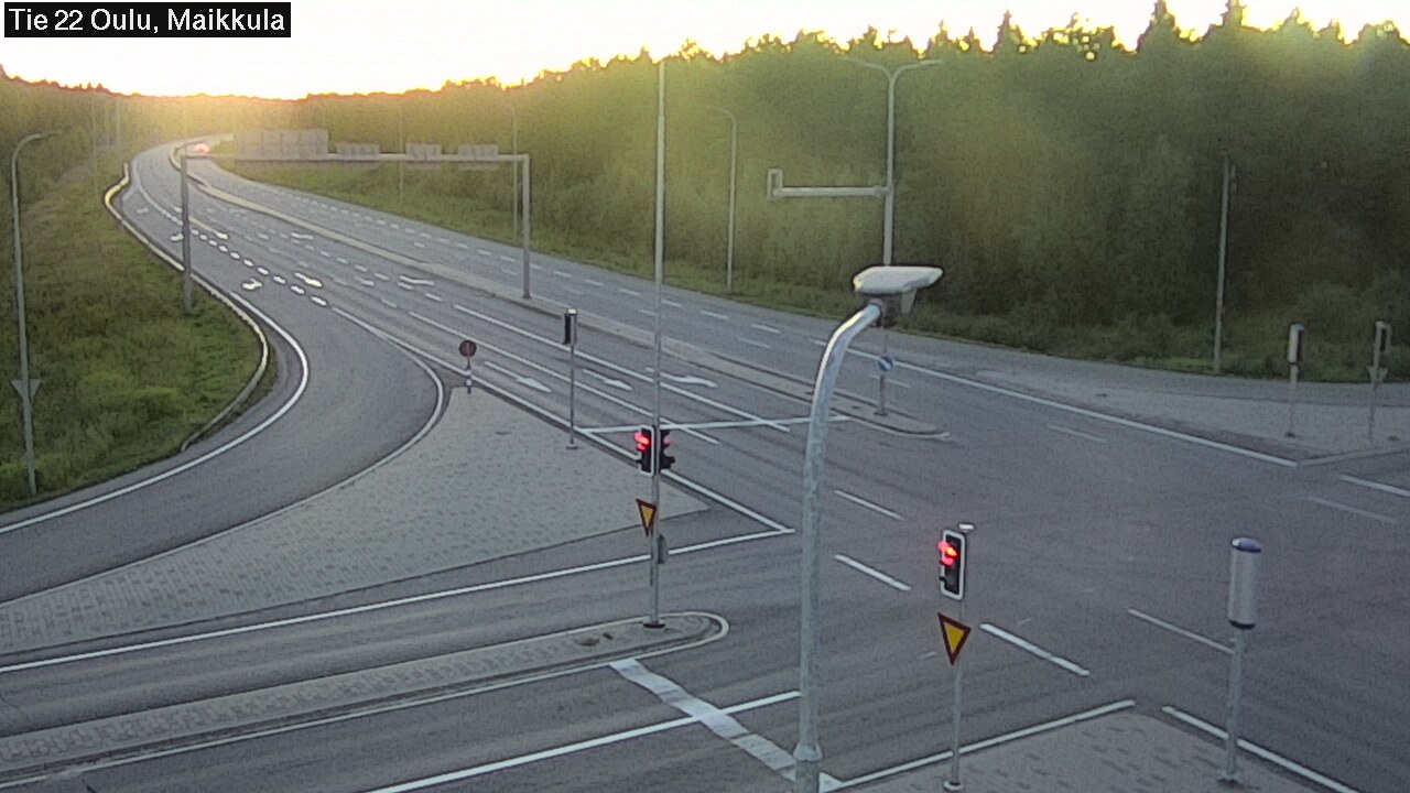 Kelikamerat Kuva Tie 22 Oulu Maikkula, Oulu, Pohjois-Pohjanmaa