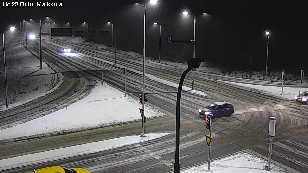 Weather Camera Image Road 22 Oulu Maikkula, Oulu, Pohjois-Pohjanmaa