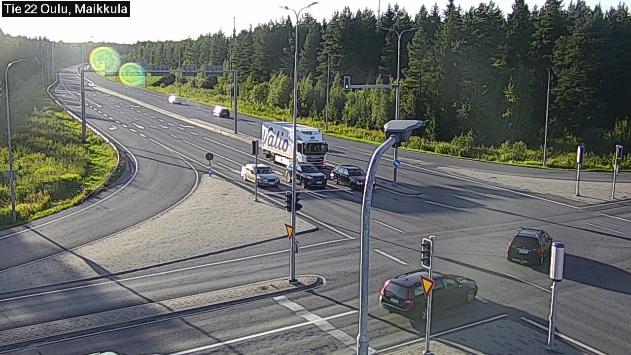 Kelikamerat Kuva Tie 22 Oulu Maikkula, Oulu, Pohjois-Pohjanmaa