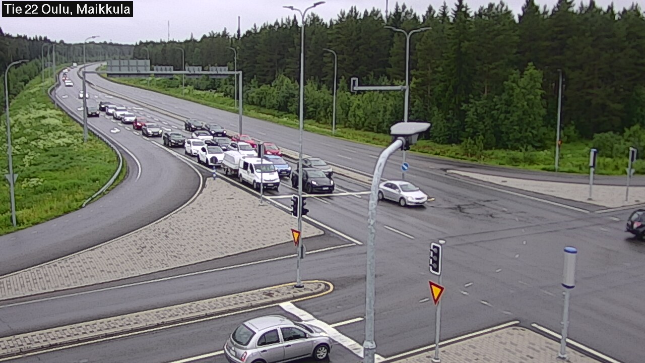 Kelikamerat Kuva Tie 22 Oulu Maikkula, Oulu, Pohjois-Pohjanmaa