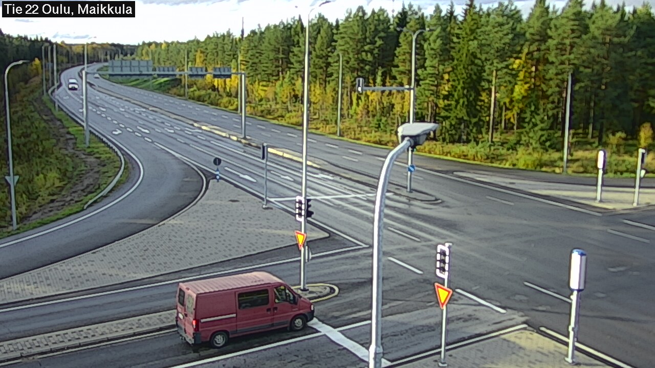 Kelikamerat Kuva Tie 22 Oulu Maikkula, Oulu, Pohjois-Pohjanmaa