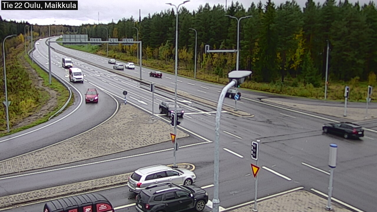 Weather Camera Image Road 22 Oulu Maikkula, Oulu, Pohjois-Pohjanmaa