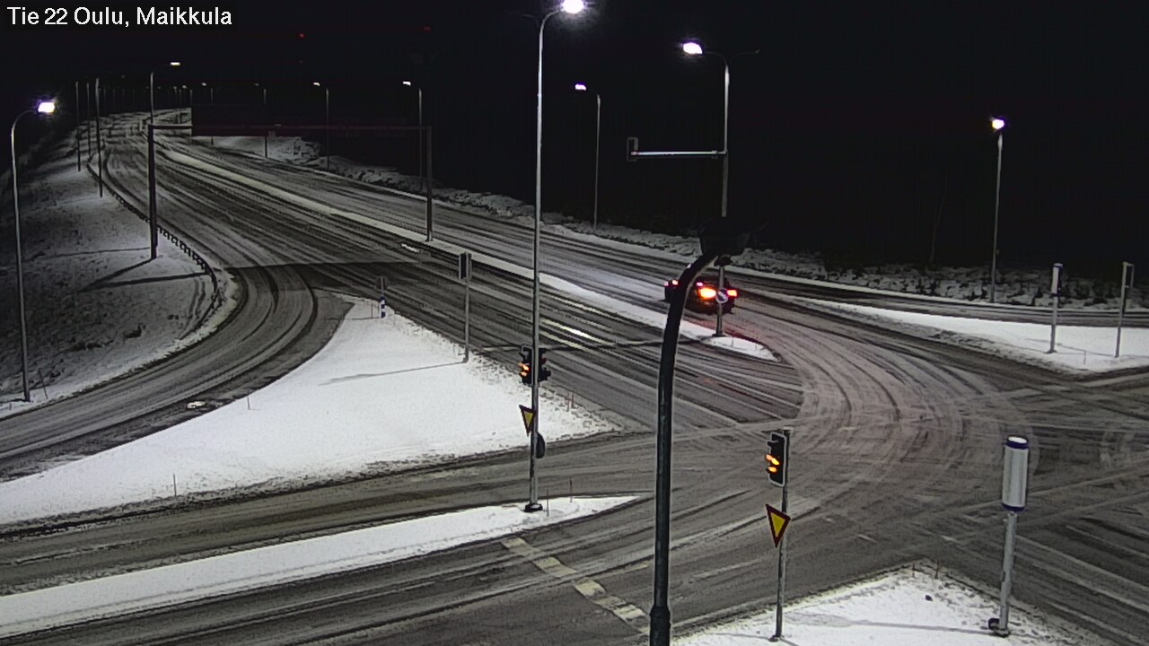Weather Camera Image Road 22 Oulu Maikkula, Oulu, Pohjois-Pohjanmaa
