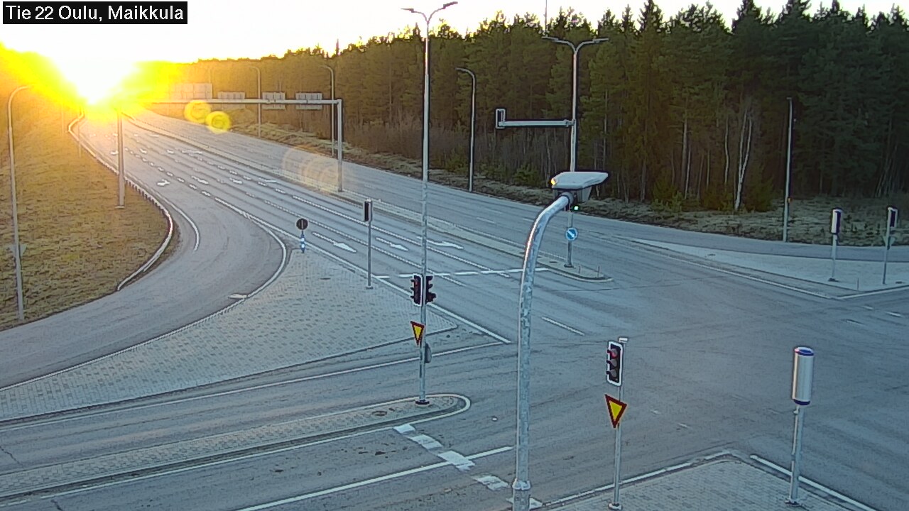 Kelikamerat Kuva Tie 22 Oulu Maikkula, Oulu, Pohjois-Pohjanmaa