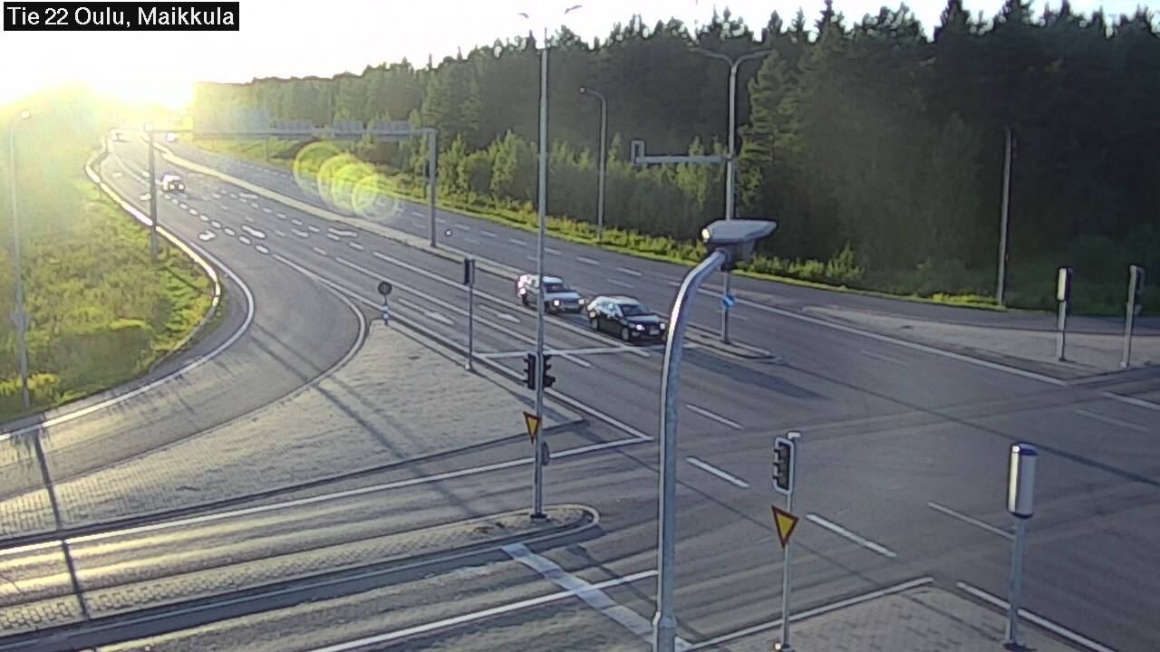 Kelikamerat Kuva Tie 22 Oulu Maikkula, Oulu, Pohjois-Pohjanmaa