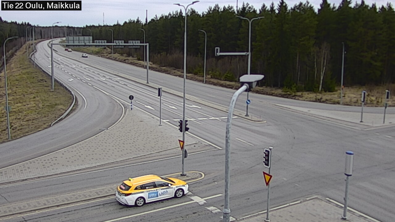 Weather Camera Image Road 22 Oulu Maikkula, Oulu, Pohjois-Pohjanmaa