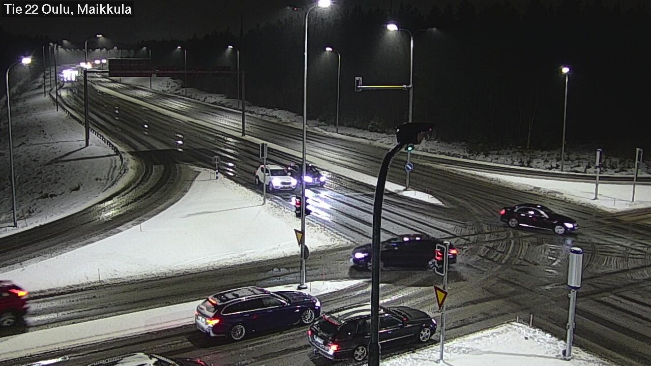 Kelikamerat Kuva Tie 22 Oulu Maikkula, Oulu, Pohjois-Pohjanmaa