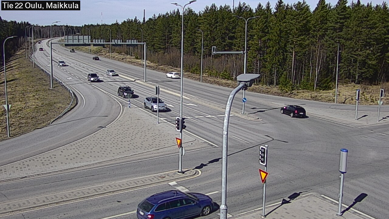 Kelikamerat Kuva Tie 22 Oulu Maikkula, Oulu, Pohjois-Pohjanmaa