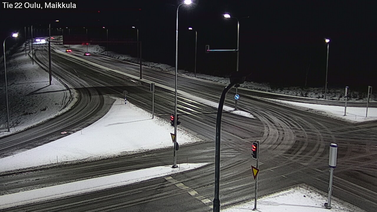 Weather Camera Image Road 22 Oulu Maikkula, Oulu, Pohjois-Pohjanmaa