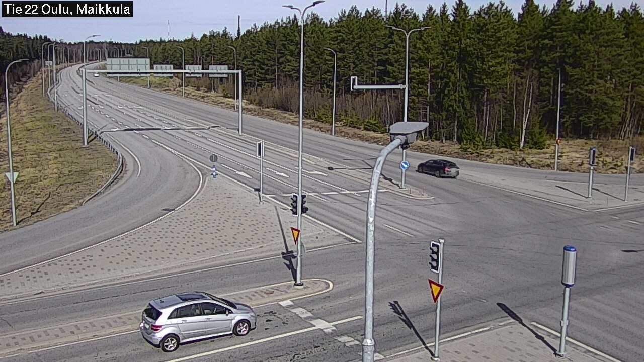 Weather Camera Image Road 22 Oulu Maikkula, Oulu, Pohjois-Pohjanmaa