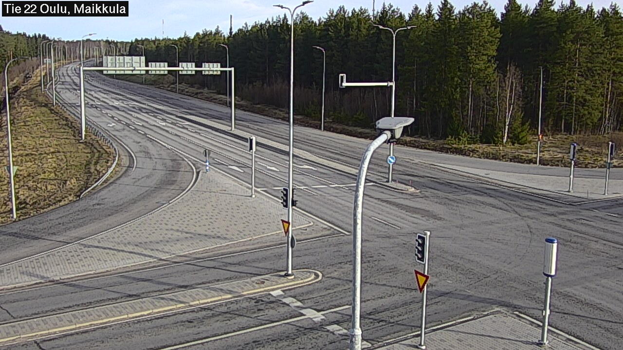 Kelikamerat Kuva Tie 22 Oulu Maikkula, Oulu, Pohjois-Pohjanmaa