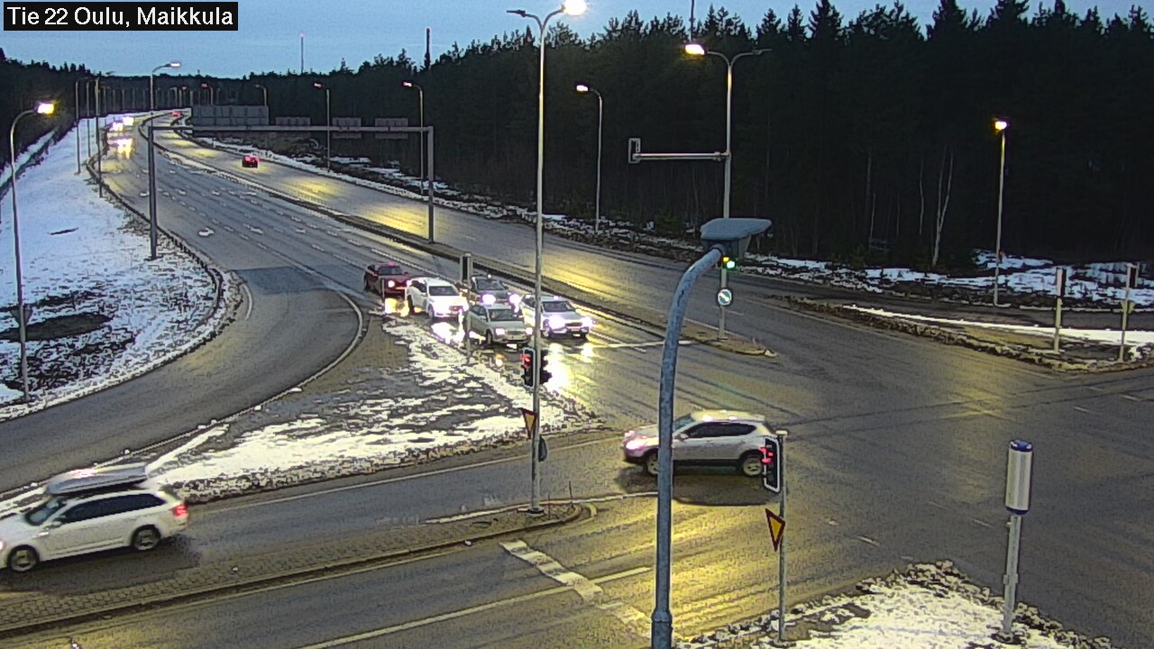 Kelikamerat Kuva Tie 22 Oulu Maikkula, Oulu, Pohjois-Pohjanmaa