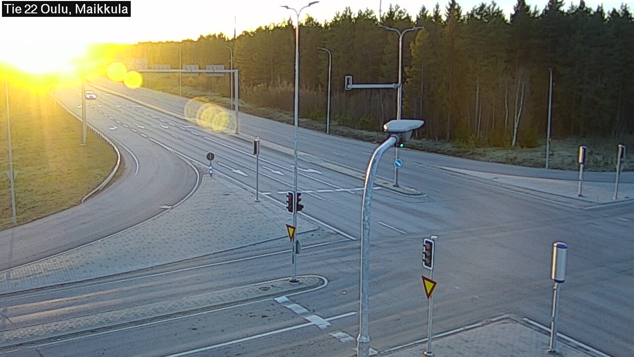 Kelikamerat Kuva Tie 22 Oulu Maikkula, Oulu, Pohjois-Pohjanmaa