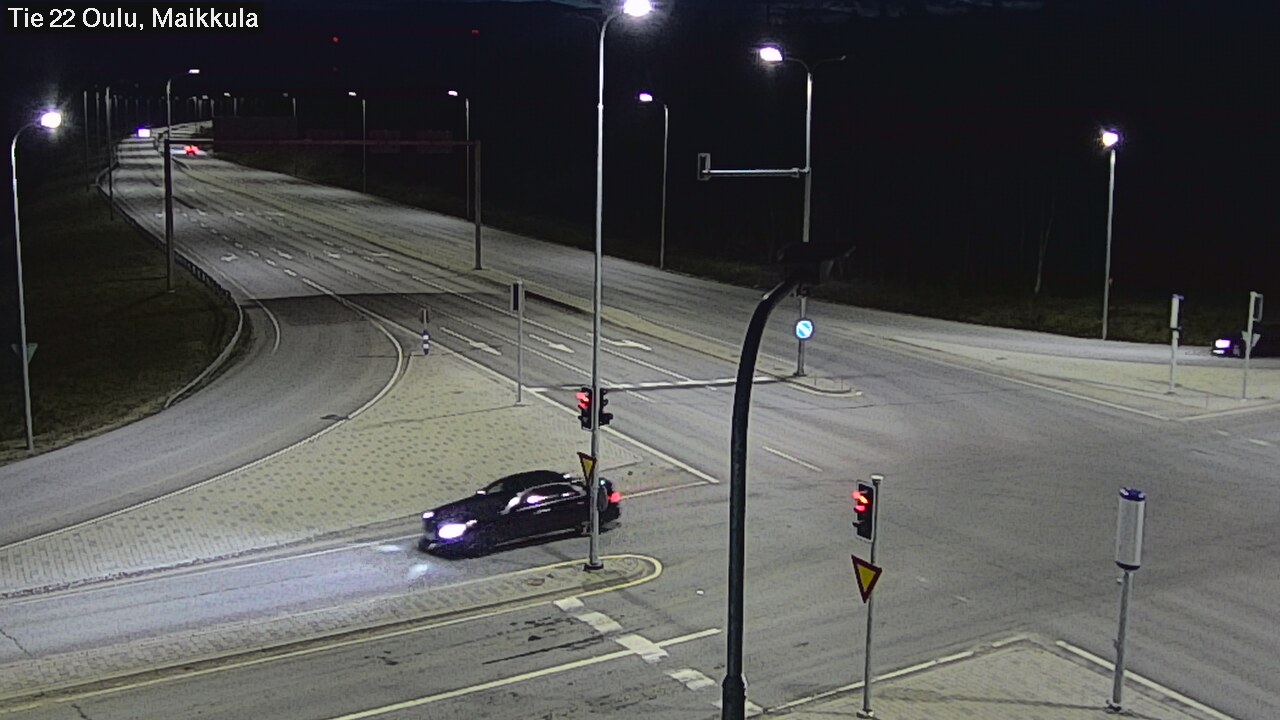 Weather Camera Image Road 22 Oulu Maikkula, Oulu, Pohjois-Pohjanmaa