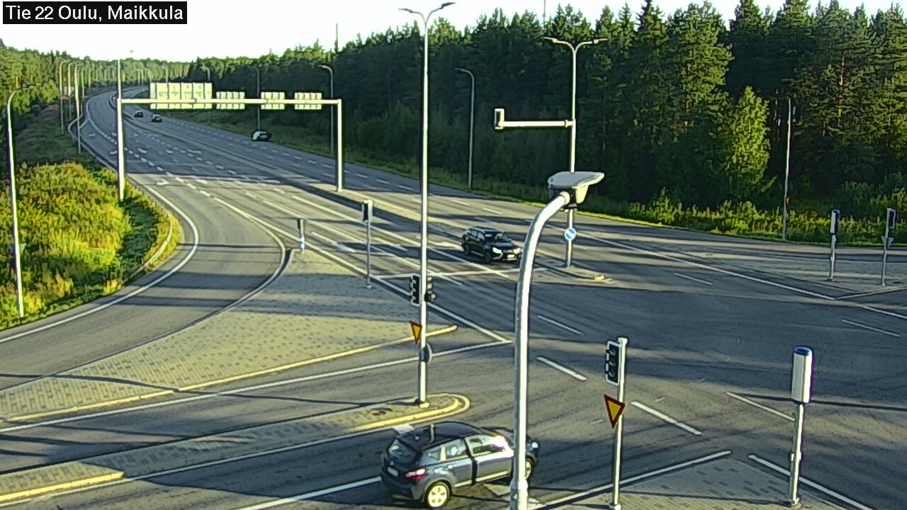 Weather Camera Image Road 22 Oulu Maikkula, Oulu, Pohjois-Pohjanmaa
