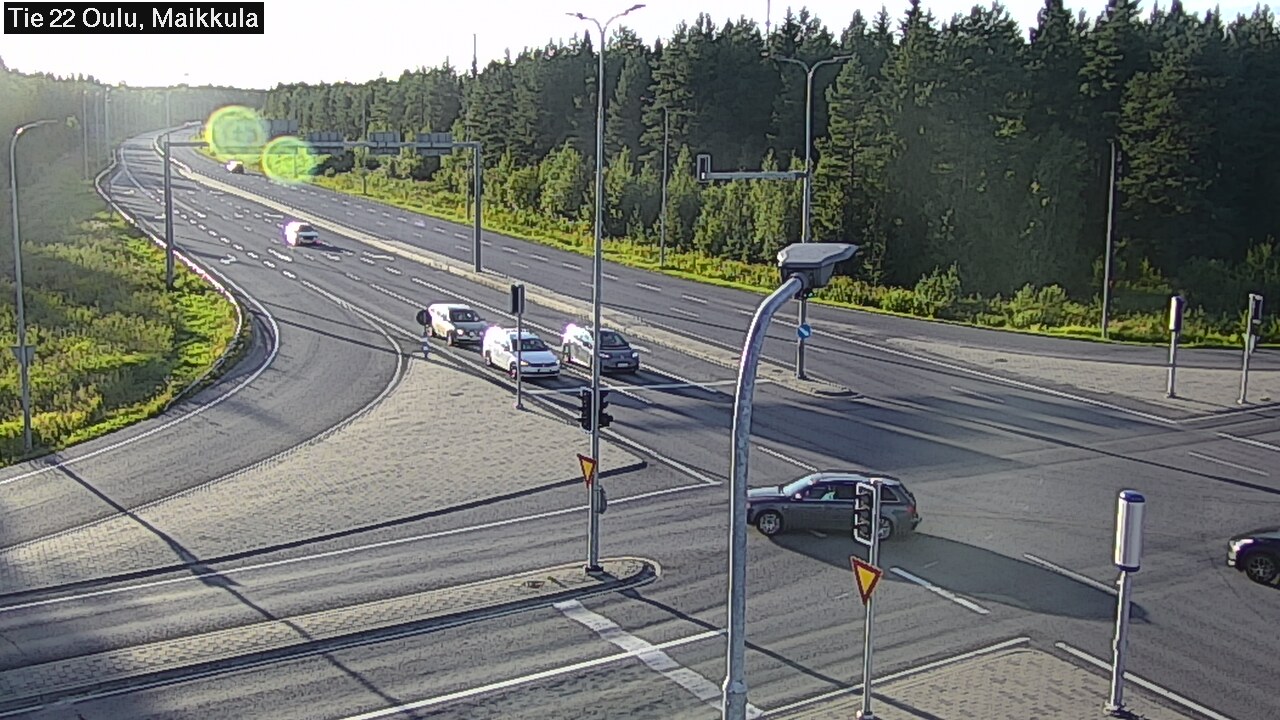 Kelikamerat Kuva Tie 22 Oulu Maikkula, Oulu, Pohjois-Pohjanmaa