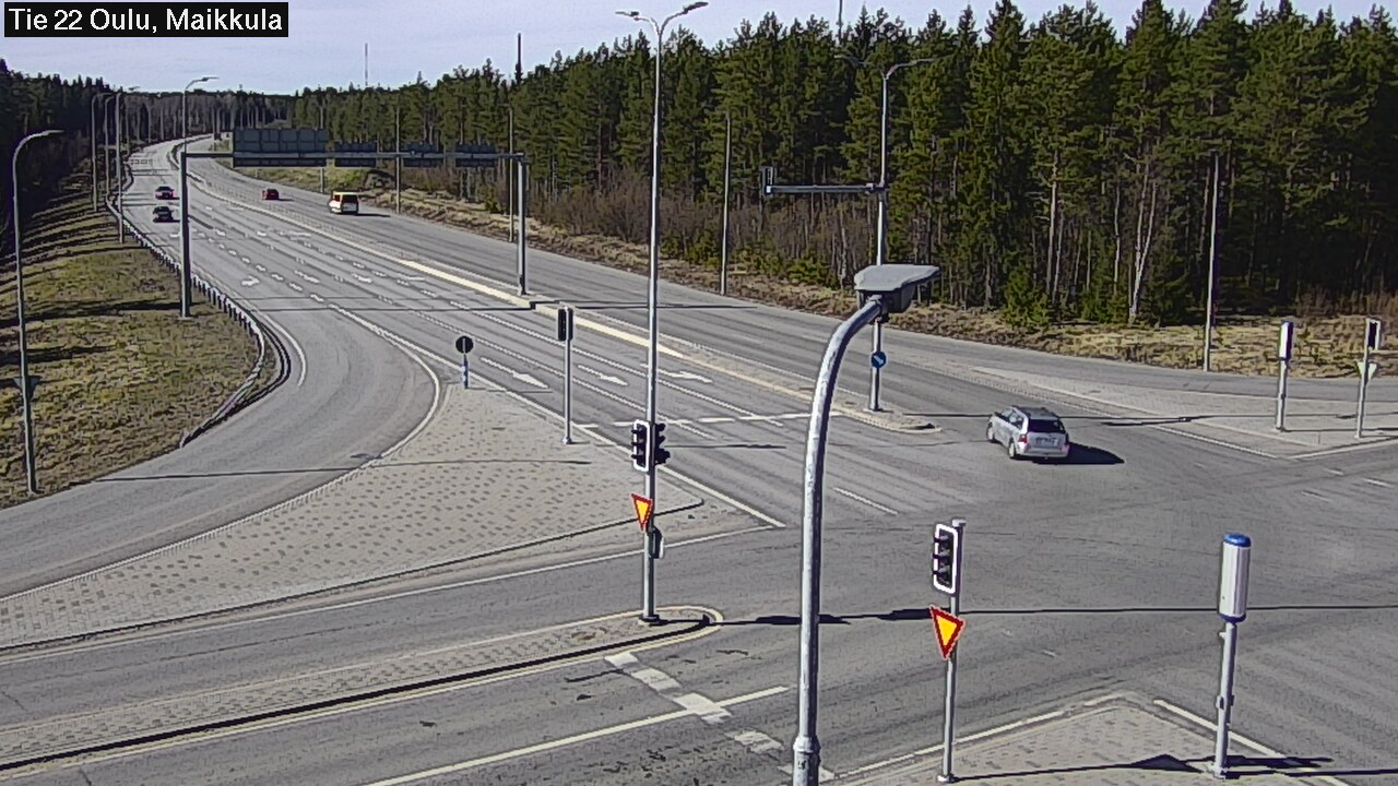Kelikamerat Kuva Tie 22 Oulu Maikkula, Oulu, Pohjois-Pohjanmaa