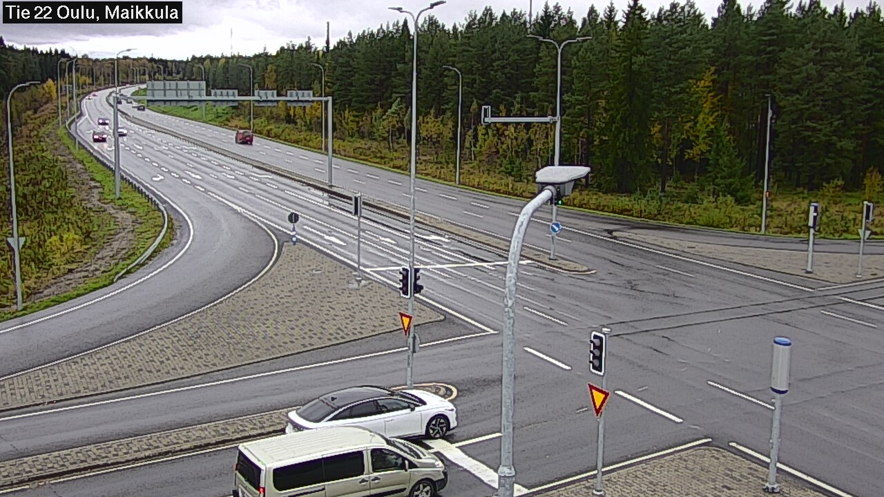 Weather Camera Image Road 22 Oulu Maikkula, Oulu, Pohjois-Pohjanmaa