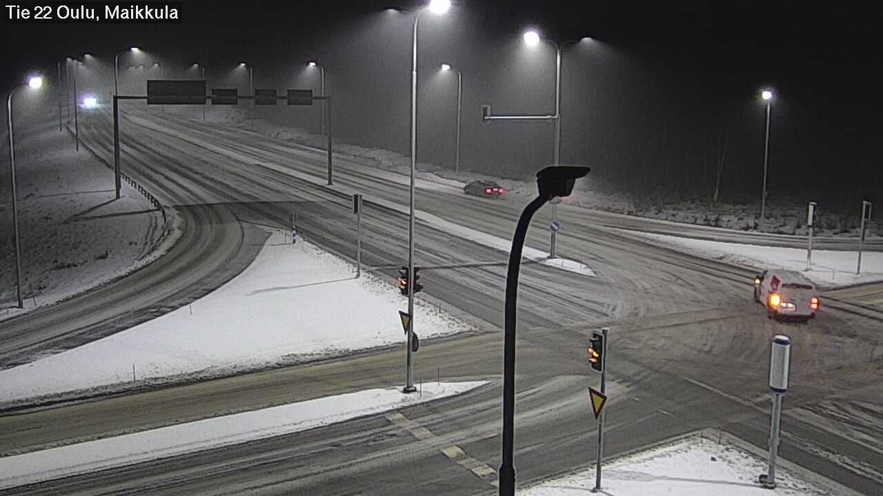 Weather Camera Image Road 22 Oulu Maikkula, Oulu, Pohjois-Pohjanmaa