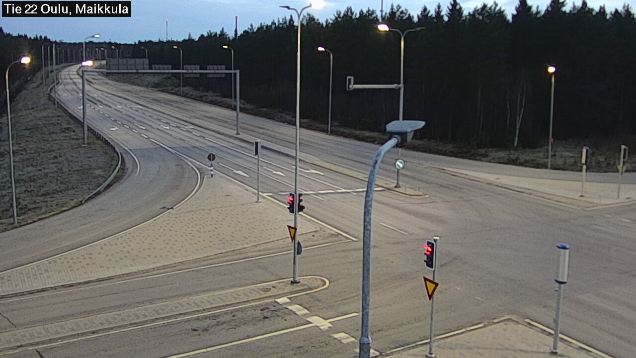 Kelikamerat Kuva Tie 22 Oulu Maikkula, Oulu, Pohjois-Pohjanmaa