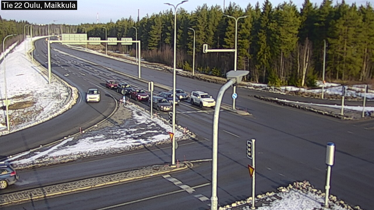 Kelikamerat Kuva Tie 22 Oulu Maikkula, Oulu, Pohjois-Pohjanmaa