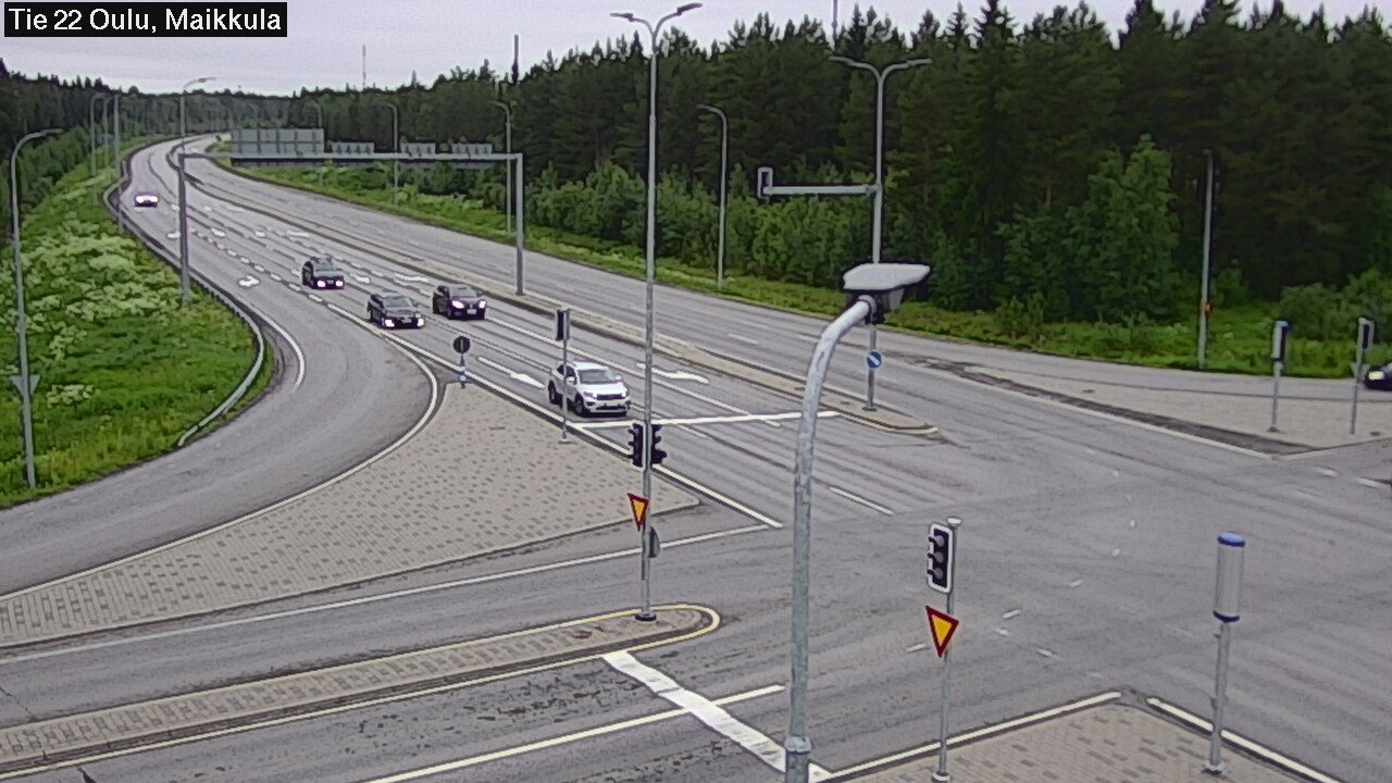 Kelikamerat Kuva Tie 22 Oulu Maikkula, Oulu, Pohjois-Pohjanmaa