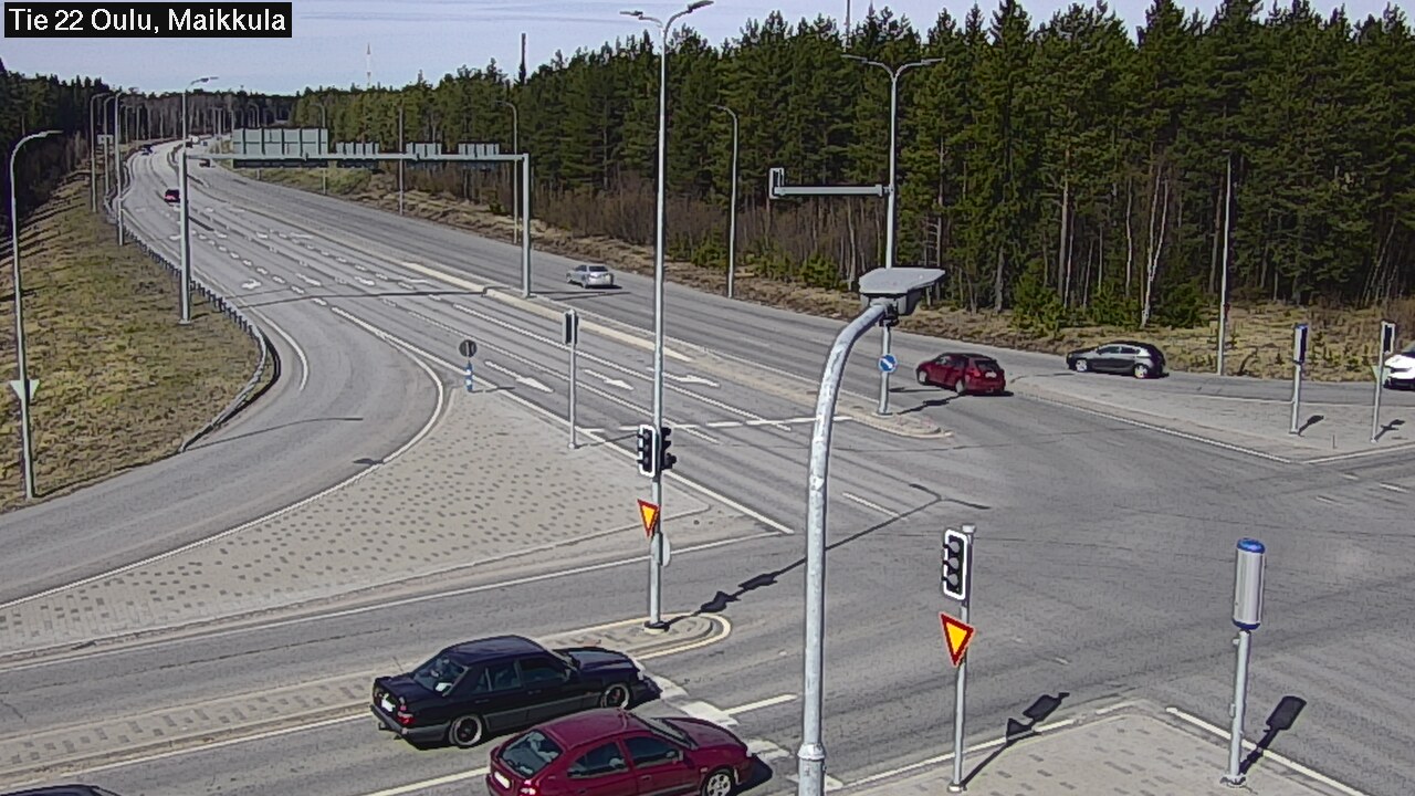 Weather Camera Image Road 22 Oulu Maikkula, Oulu, Pohjois-Pohjanmaa