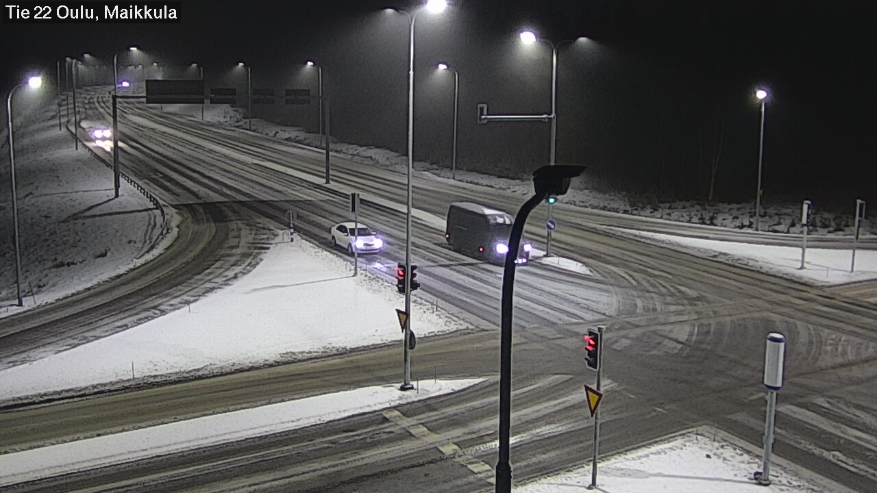 Weather Camera Image Road 22 Oulu Maikkula, Oulu, Pohjois-Pohjanmaa