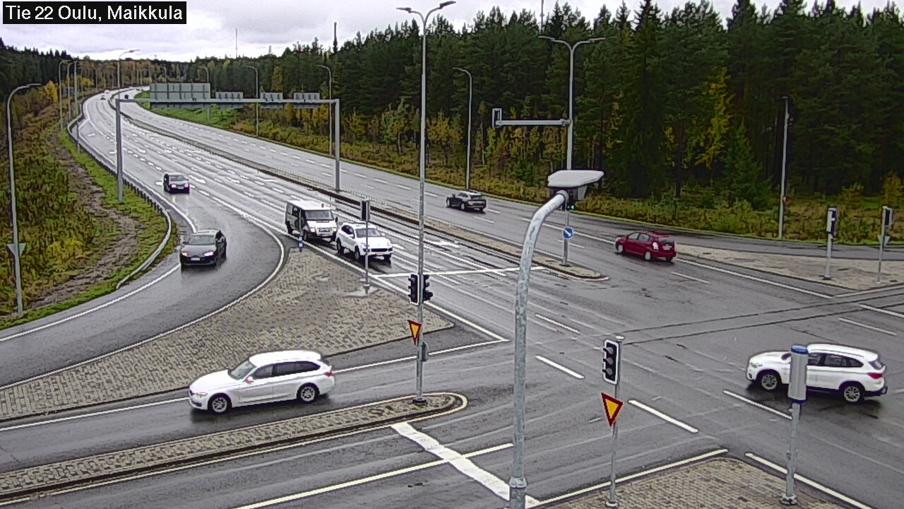Weather Camera Image Road 22 Oulu Maikkula, Oulu, Pohjois-Pohjanmaa