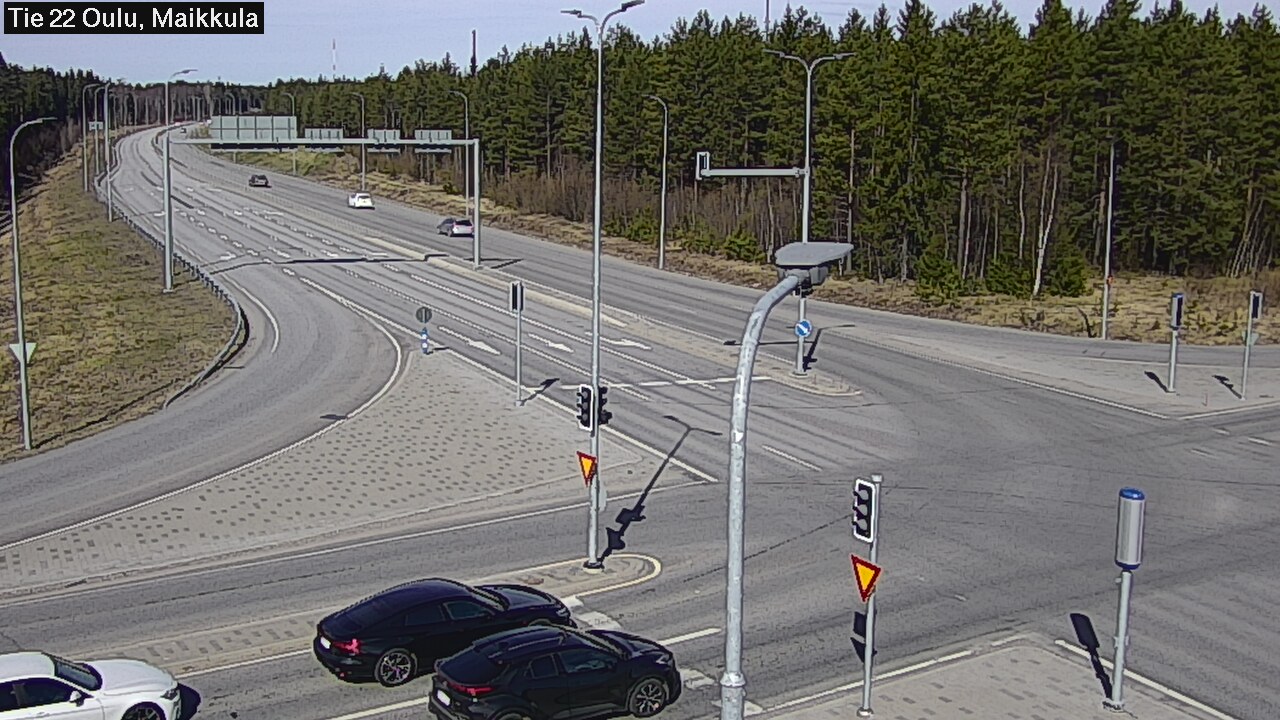Weather Camera Image Road 22 Oulu Maikkula, Oulu, Pohjois-Pohjanmaa