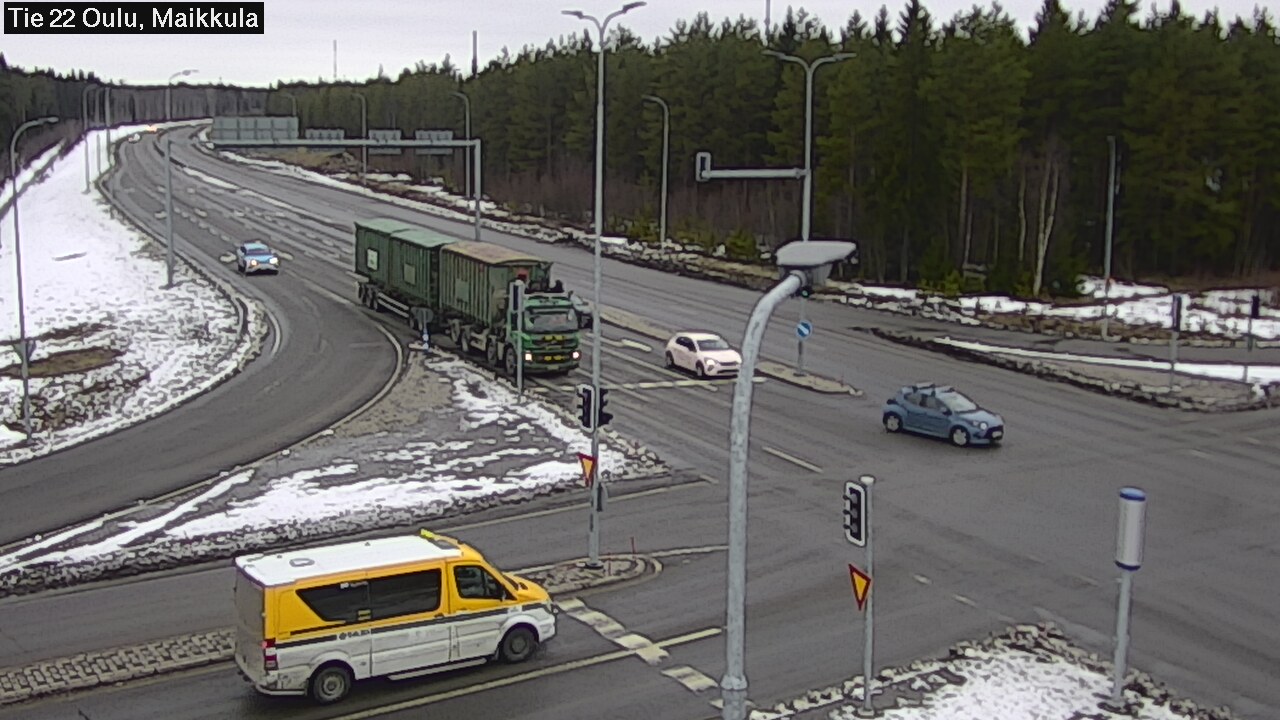 Weather Camera Image Road 22 Oulu Maikkula, Oulu, Pohjois-Pohjanmaa