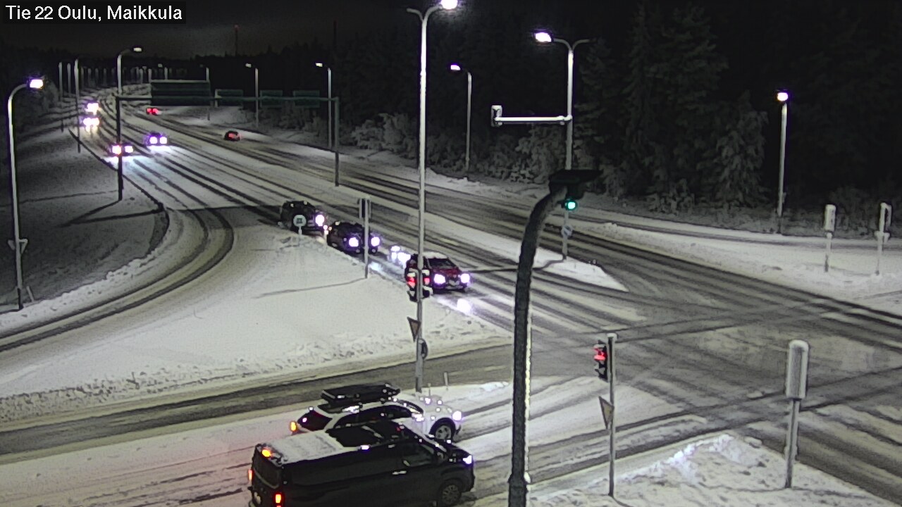 Weather Camera Image Road 22 Oulu Maikkula, Oulu, Pohjois-Pohjanmaa