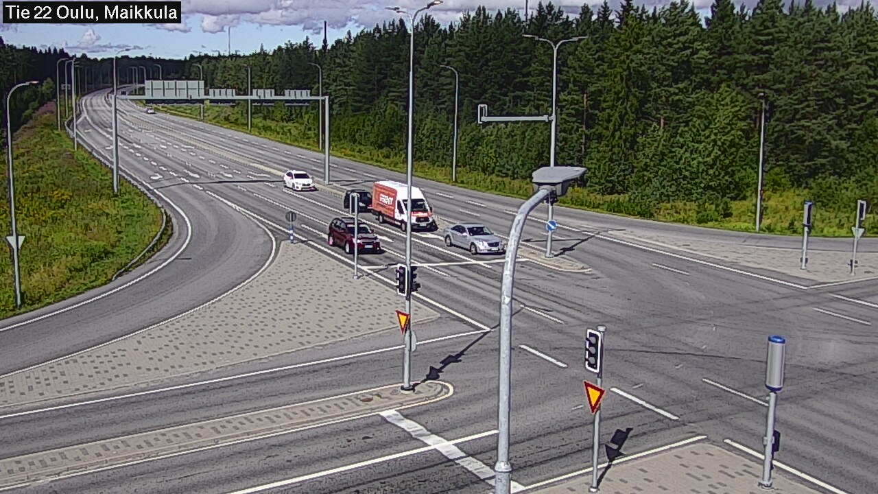 Kelikamerat Kuva Tie 22 Oulu Maikkula, Oulu, Pohjois-Pohjanmaa