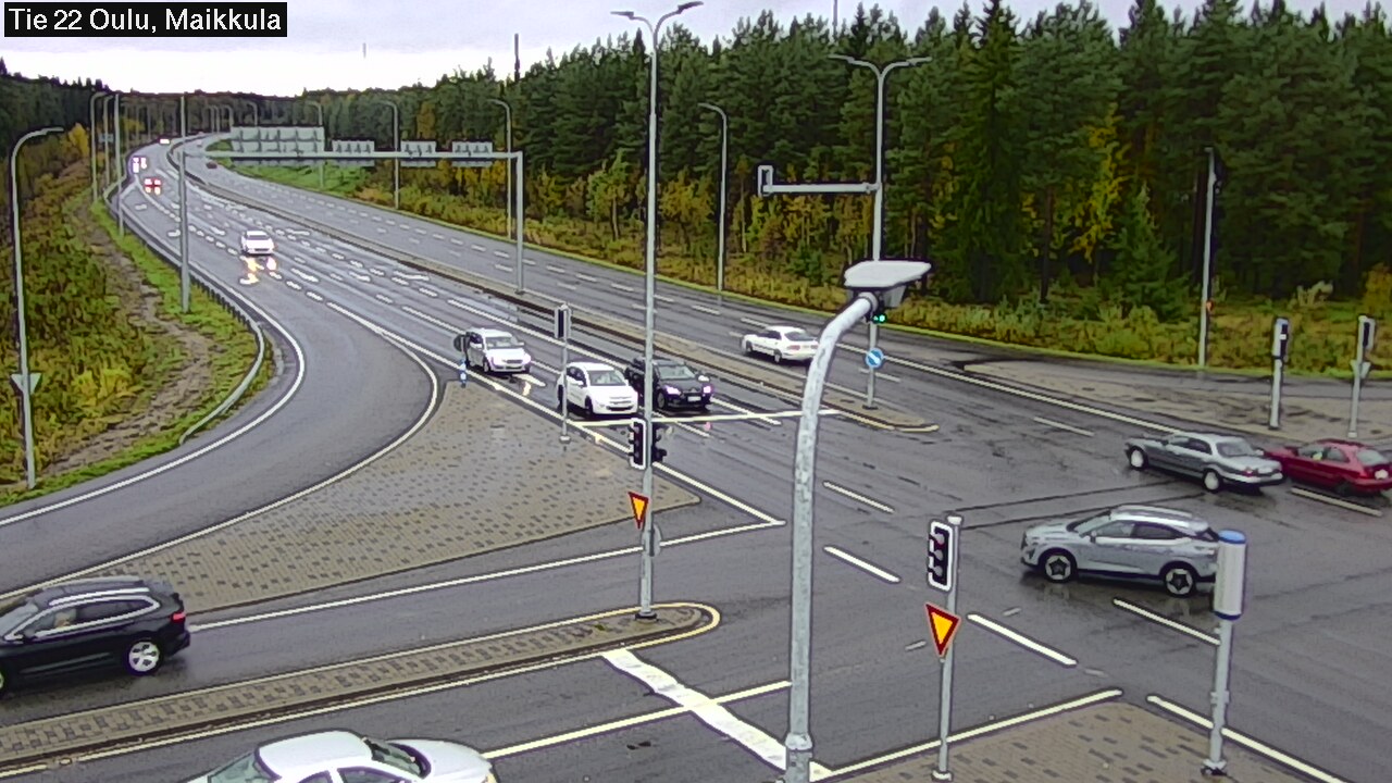Weather Camera Image Road 22 Oulu Maikkula, Oulu, Pohjois-Pohjanmaa