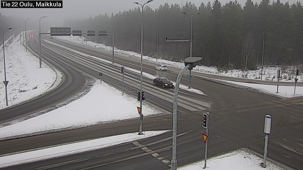 Weather Camera Image Road 22 Oulu Maikkula, Oulu, Pohjois-Pohjanmaa