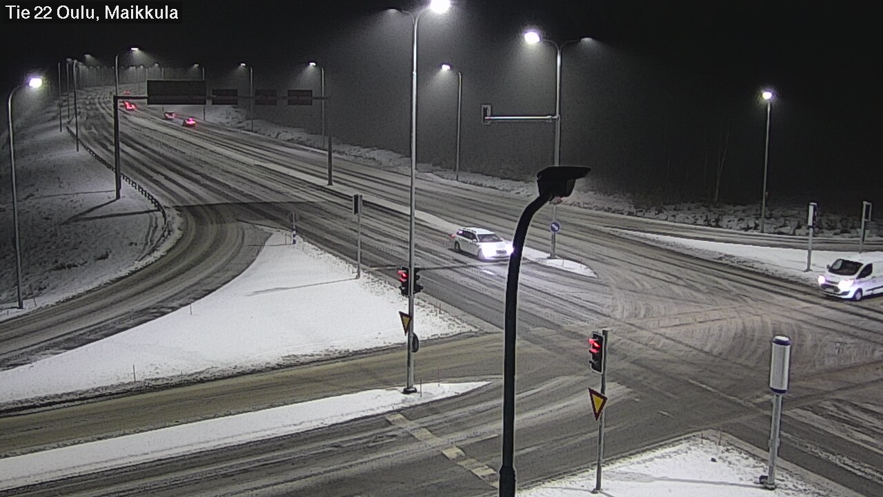 Weather Camera Image Road 22 Oulu Maikkula, Oulu, Pohjois-Pohjanmaa