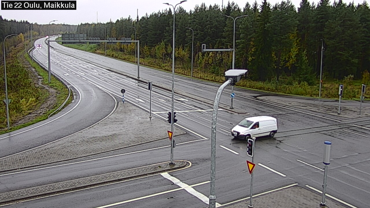 Weather Camera Image Road 22 Oulu Maikkula, Oulu, Pohjois-Pohjanmaa