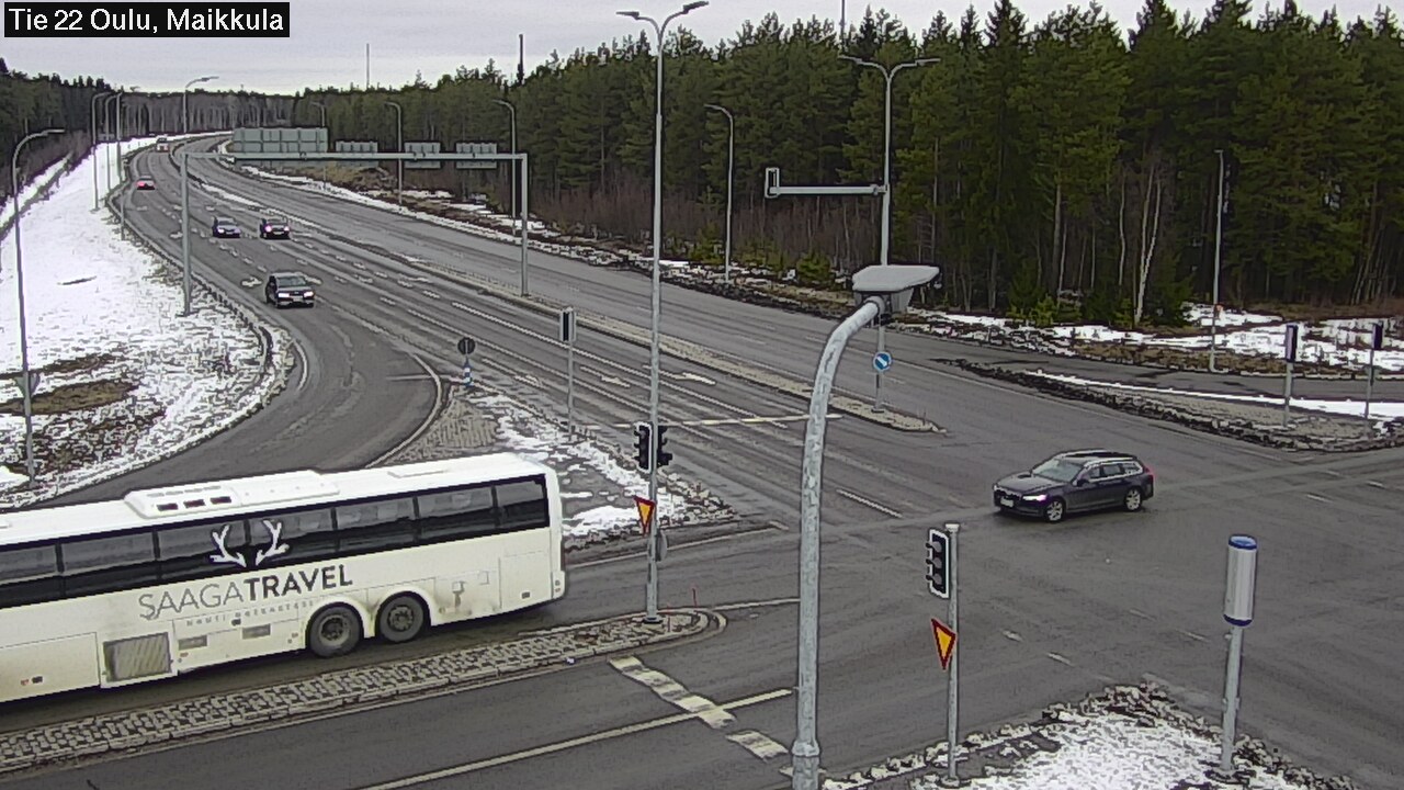 Weather Camera Image Road 22 Oulu Maikkula, Oulu, Pohjois-Pohjanmaa