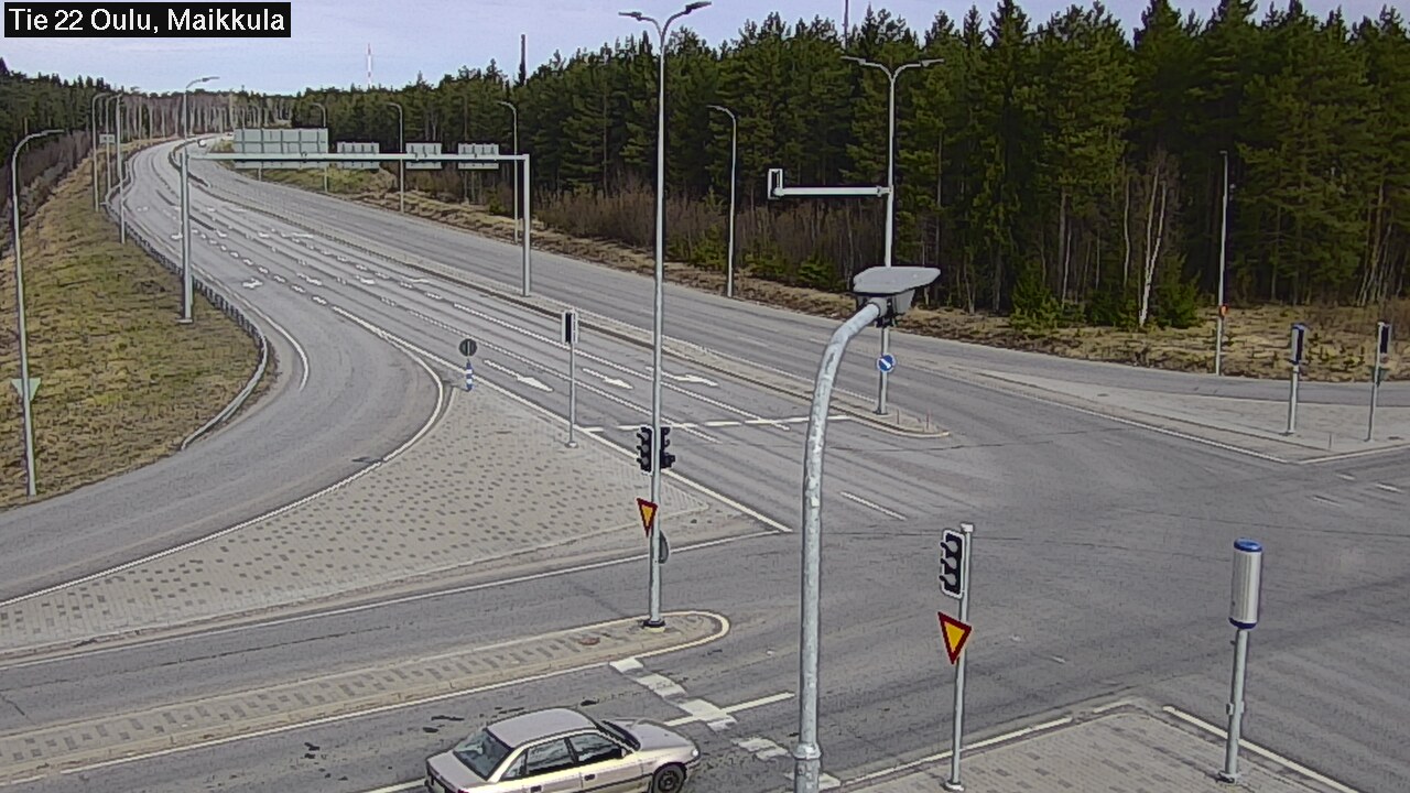 Weather Camera Image Road 22 Oulu Maikkula, Oulu, Pohjois-Pohjanmaa