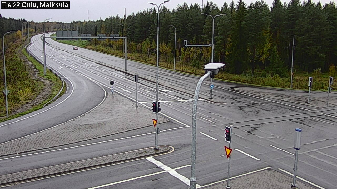 Weather Camera Image Road 22 Oulu Maikkula, Oulu, Pohjois-Pohjanmaa