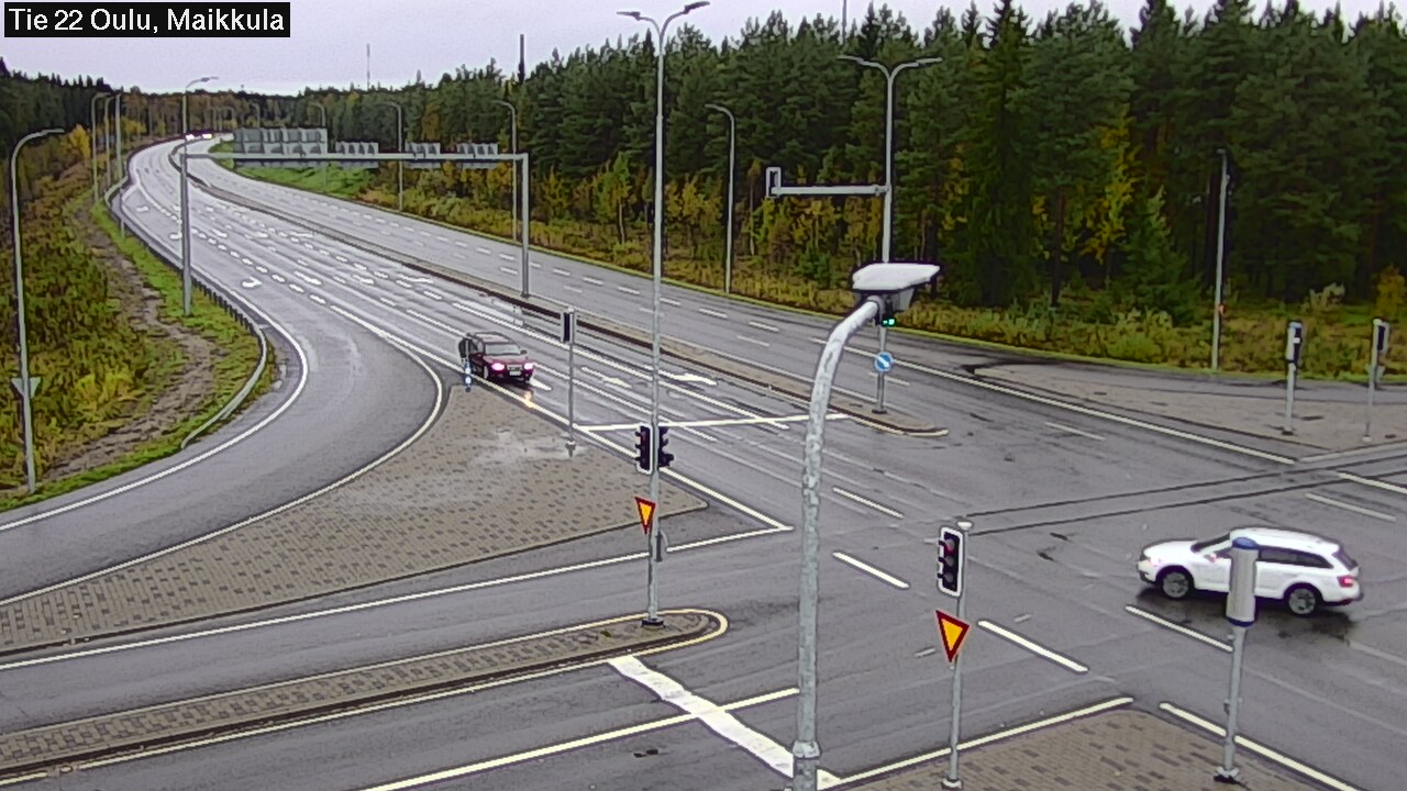 Weather Camera Image Road 22 Oulu Maikkula, Oulu, Pohjois-Pohjanmaa