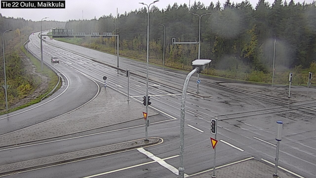 Weather Camera Image Road 22 Oulu Maikkula, Oulu, Pohjois-Pohjanmaa